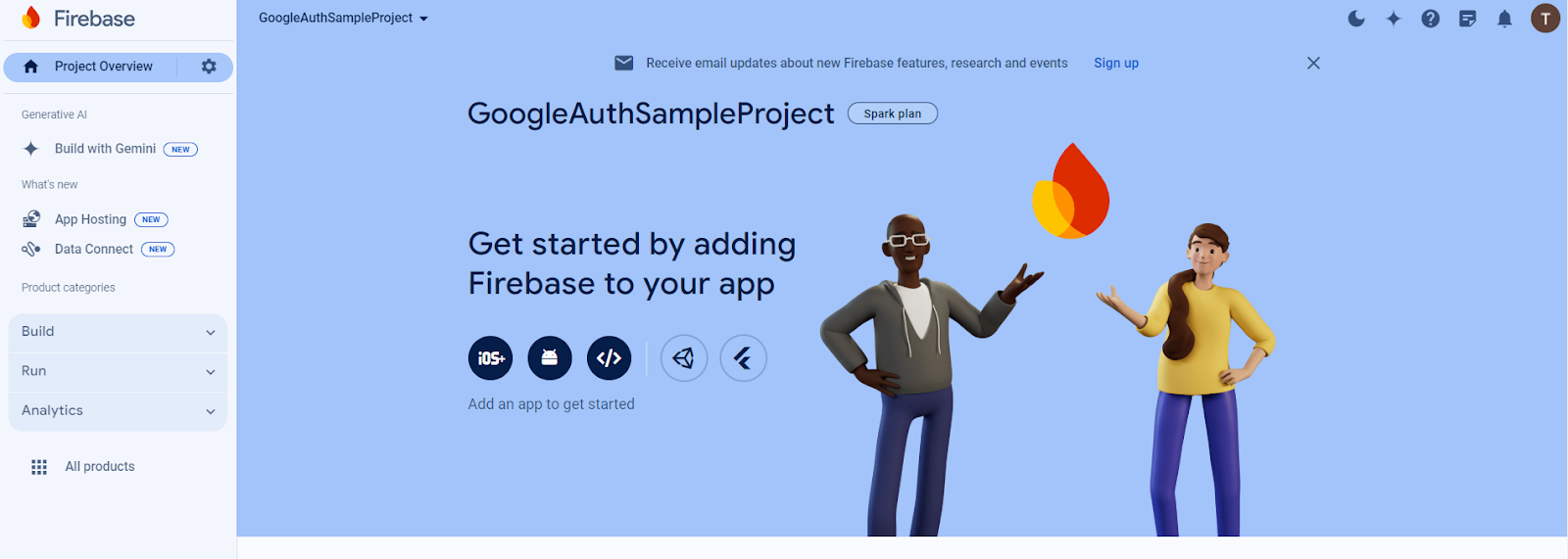 Add Your App to Firebase