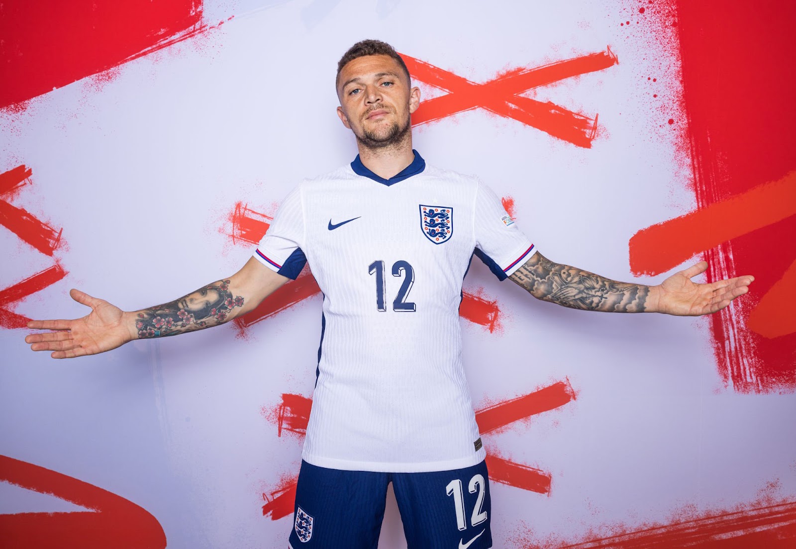 Trippier nhận số áo 12 ở Euro 2024