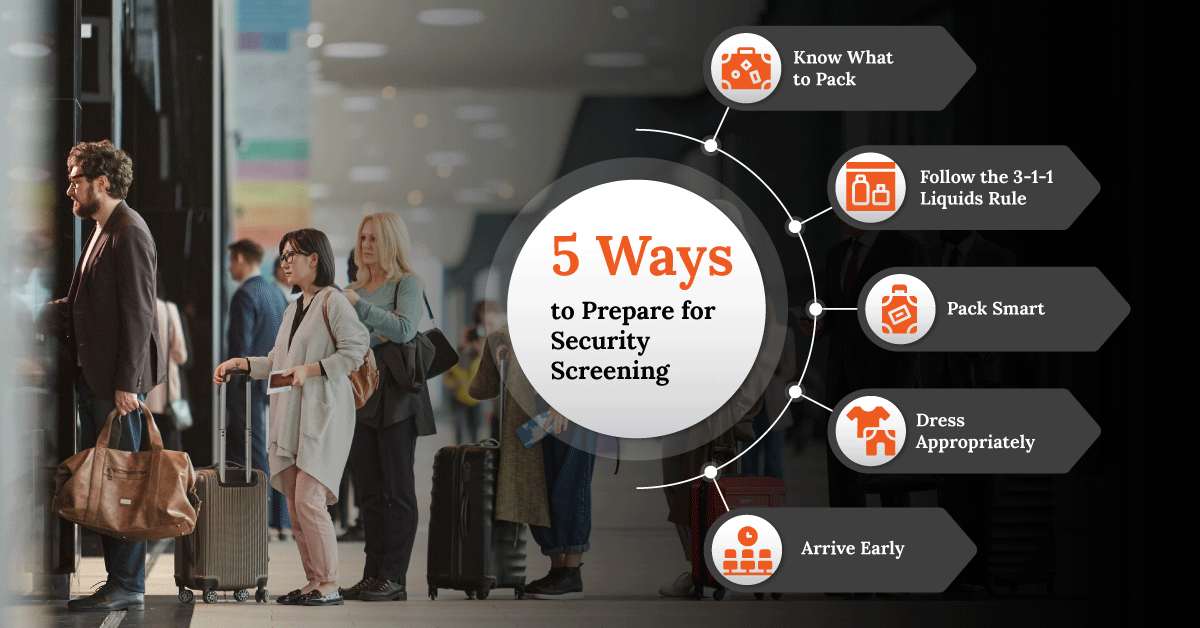 5 Ways to Prepare for Security Screening