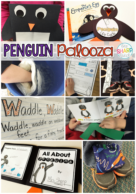 This post has so many integrated penguin activities, covering each content area, as well as penguin crafts to display the students’ learning! Grab the FREE penguin blubber experiment printable to use with your Kindergarten and primary students!