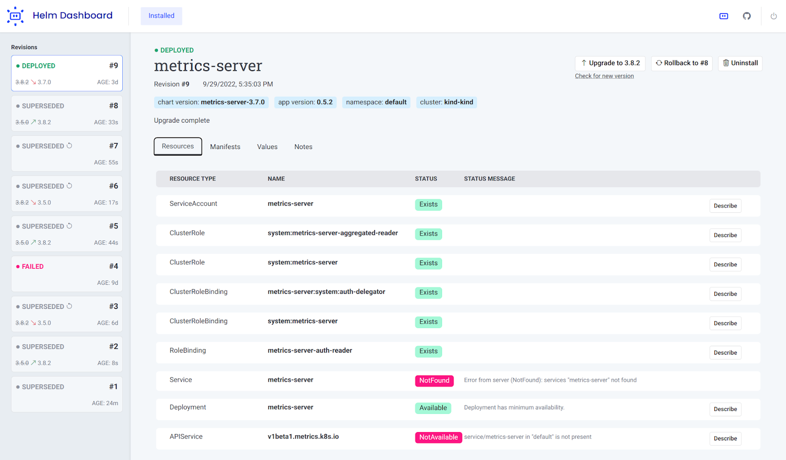 komodor-kubernetes-management-helm-dashboard