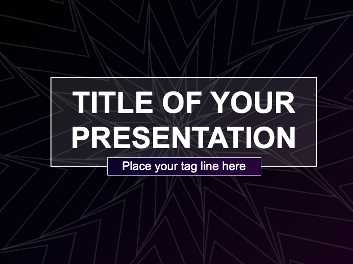 draw the background of presentation package