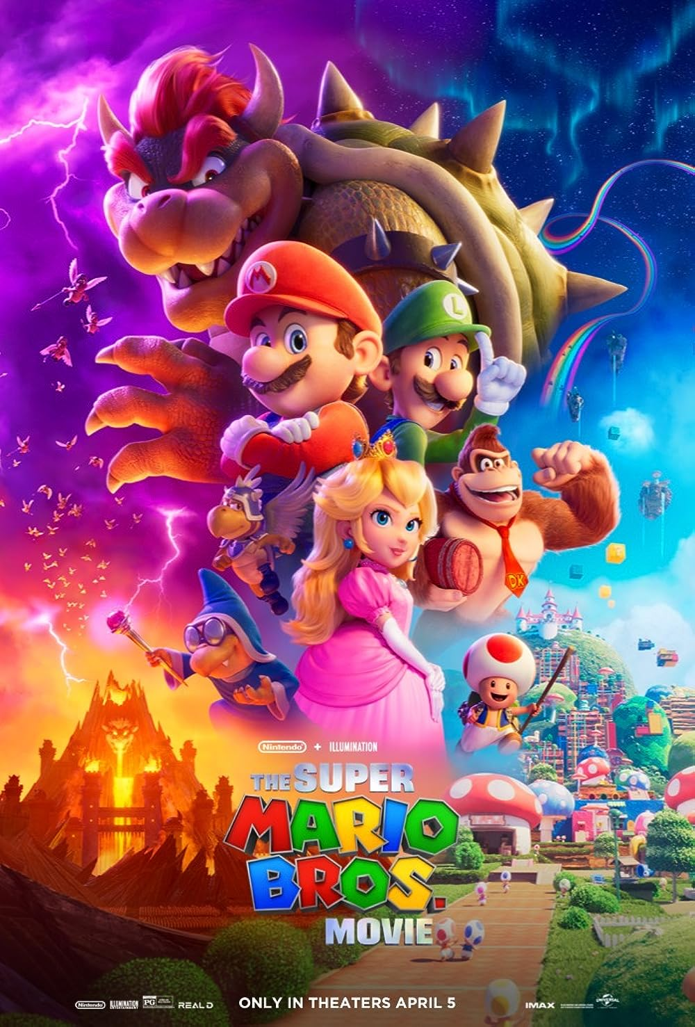 The Super Mario Bros. Movie- adventure fantasy movie list