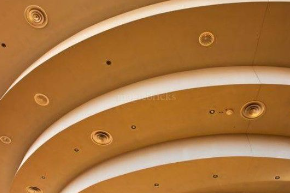 Curved POP Ceiling Design For Hall