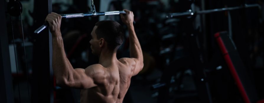 Wide-Grip Lat Pulldowns