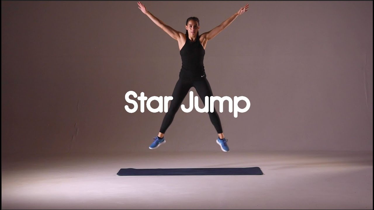 Executing Different Types of Jumps - Star Jump