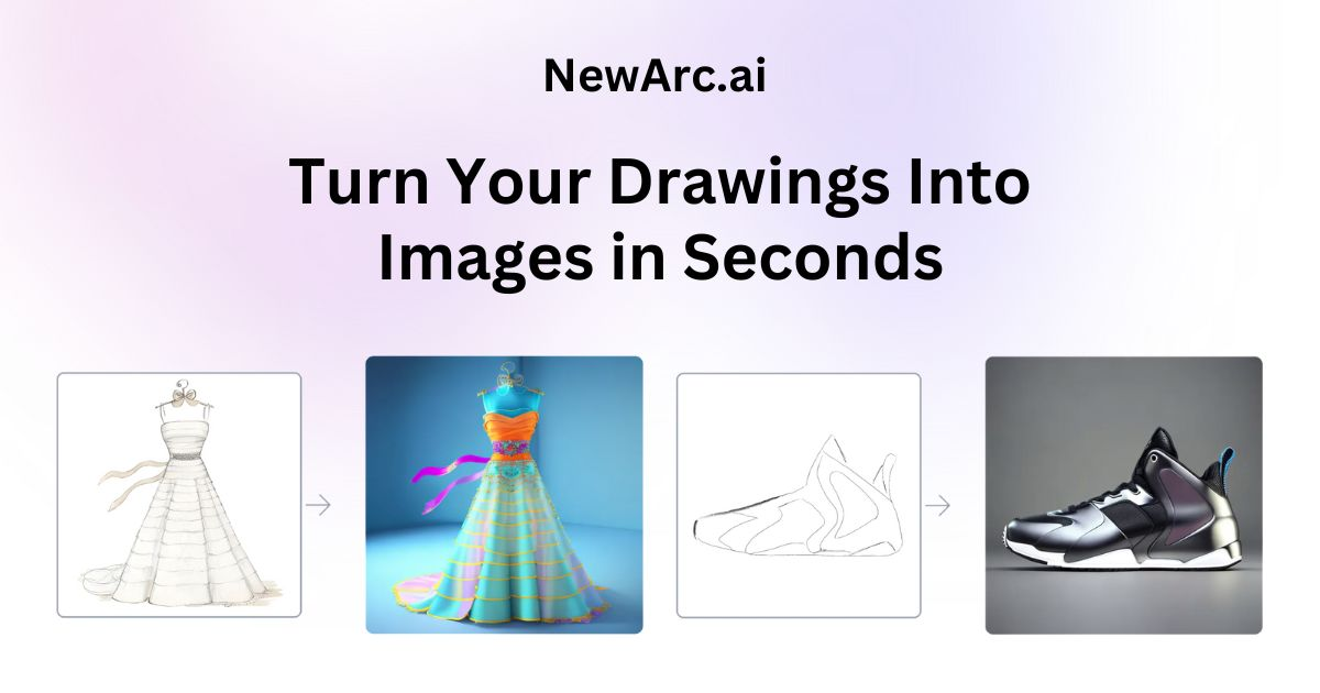 NewArc.ai: Turn Product Sketch to 3D Image, Best for Branding