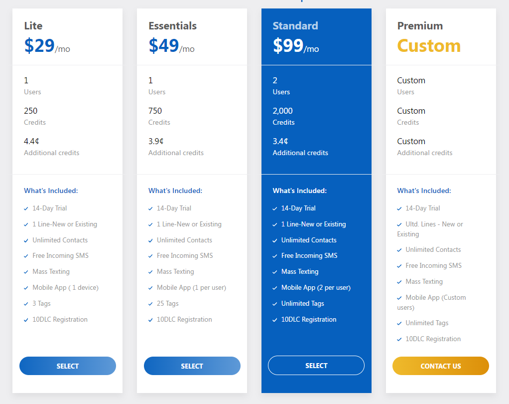 textellent pricing