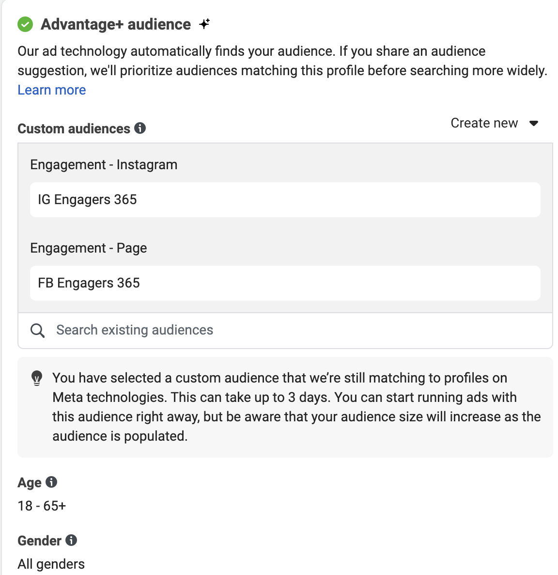Custom Audiences
