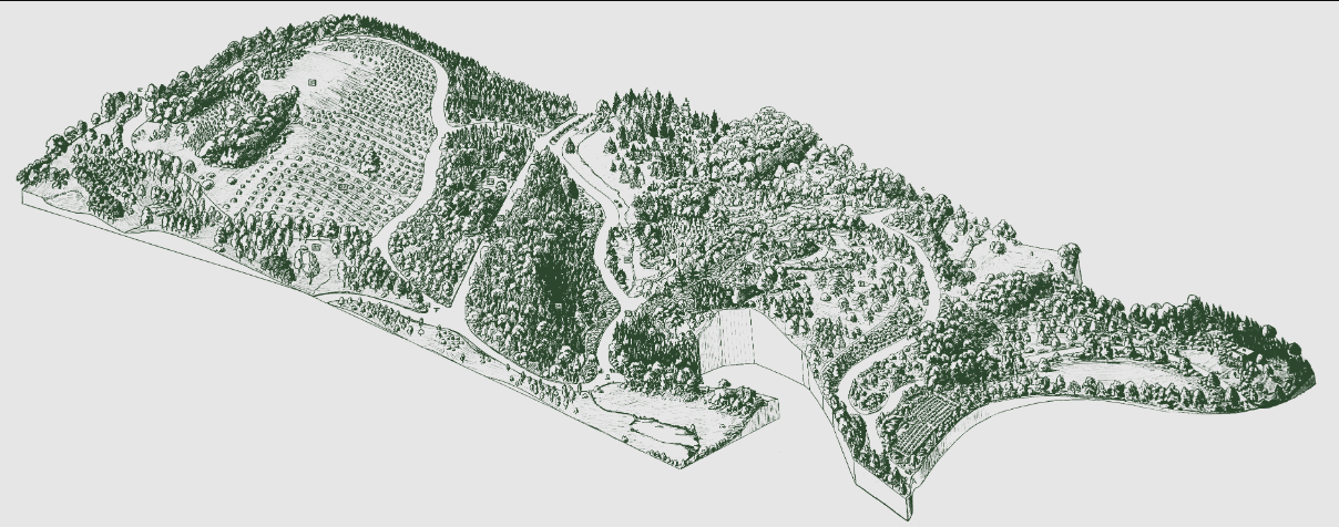 visit map of Arnold Arboretum