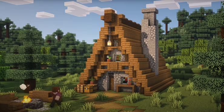 Minecraft Starter house