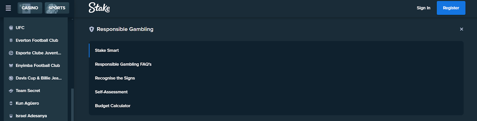 Responsible Gambling on Stake.com