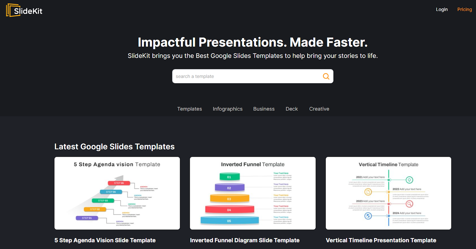 template for powerpoint presentation free download