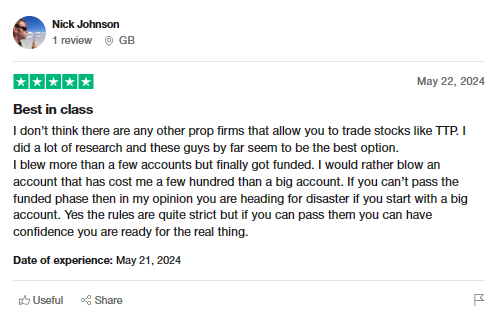 Trade the Pool reviews on Trustpilot 1