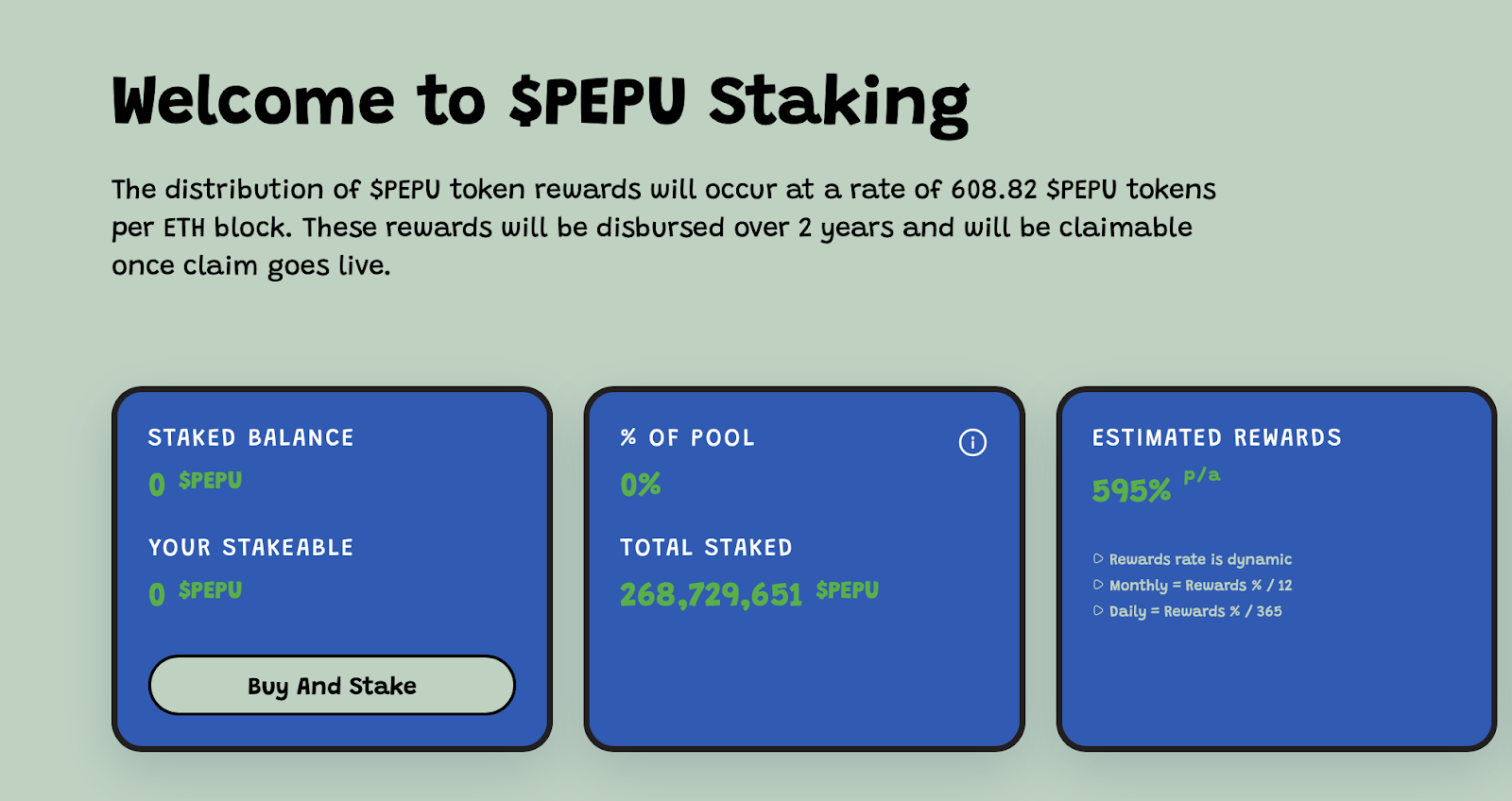 PEPU Staking 