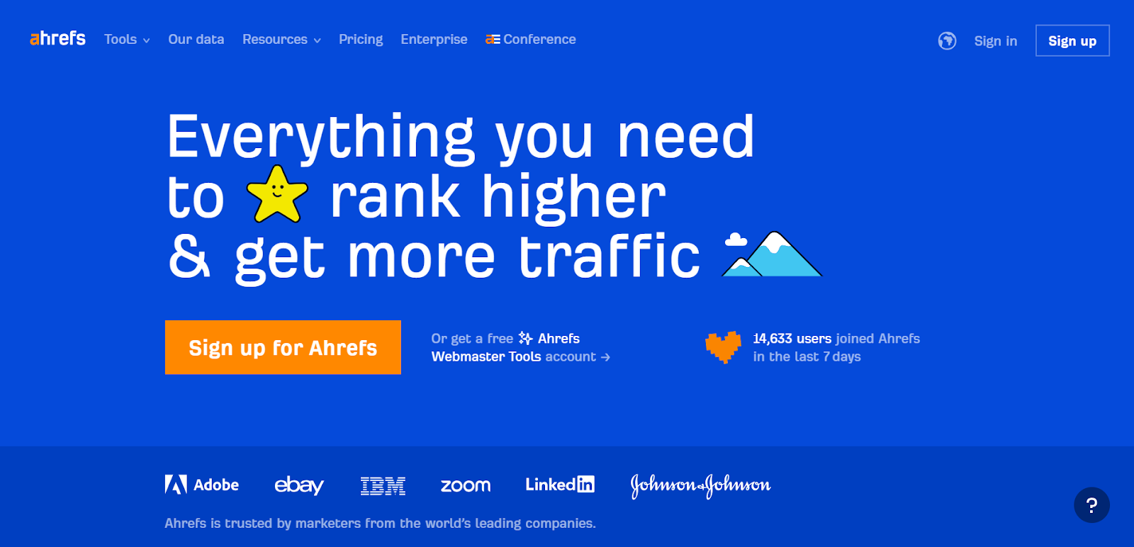 ahrefs comrehensive seo software