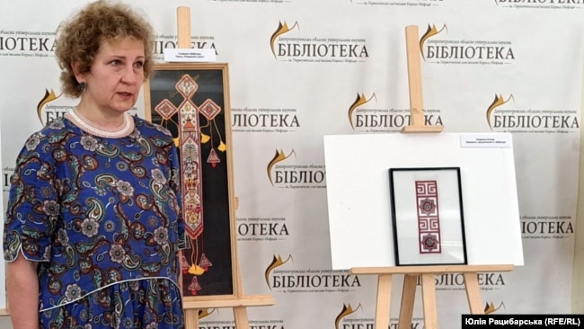 Світлана Кравченко, учениця майстрині Людмили Огнєвої