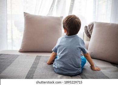 Problem Child Developmenta Little Boy Sitting Stock Photo 1380365075 |  Shutterstock