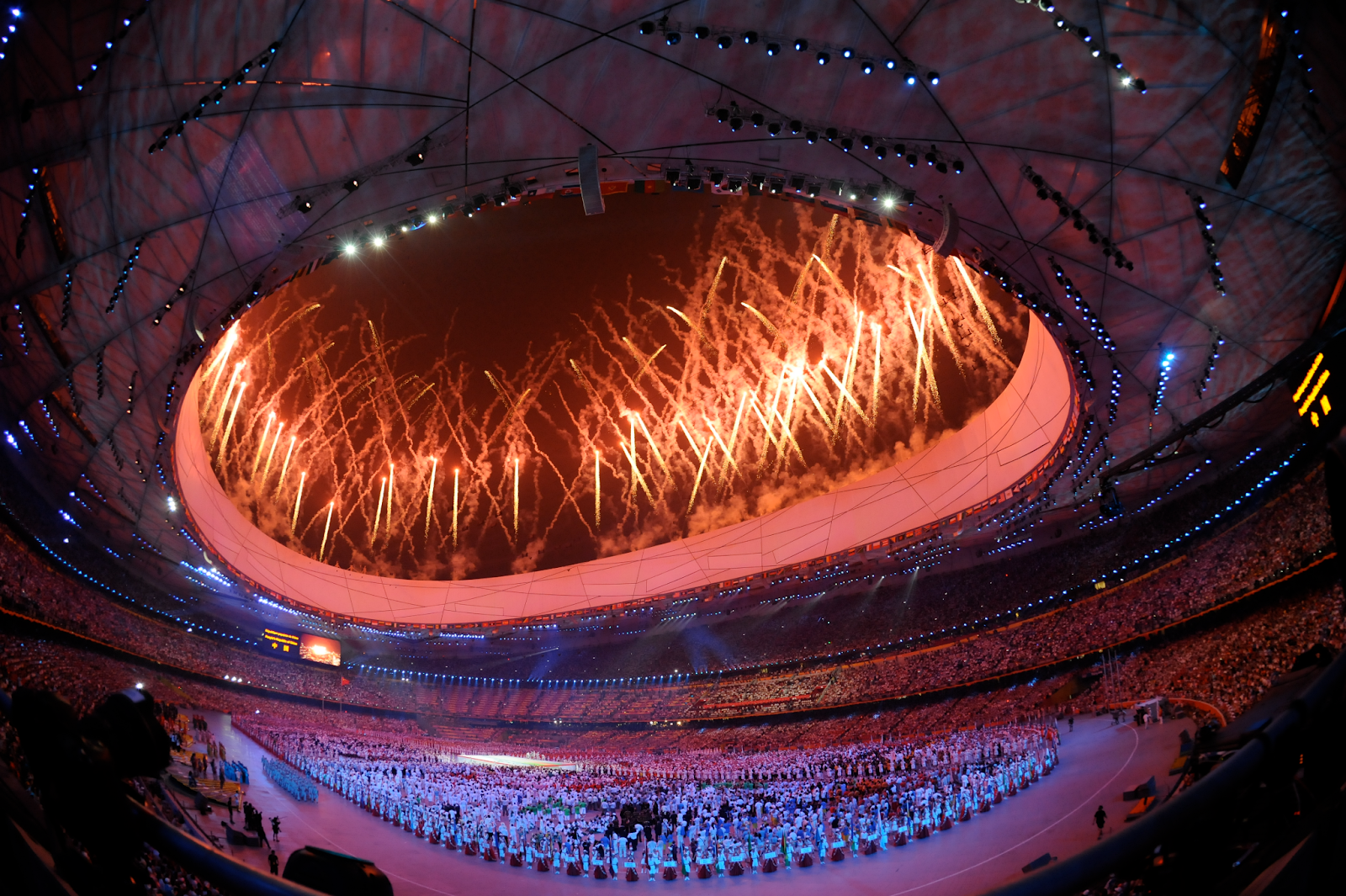 China made sure to live up to its name with the Beijing Olympics