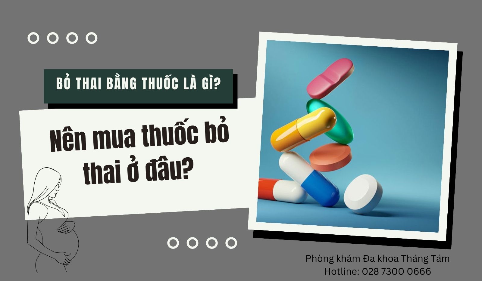 Nên mua thuốc bỏ thai ở đâu? 