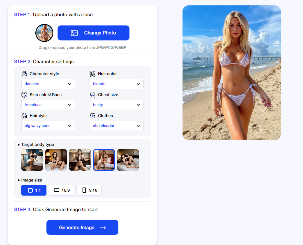 Create Free Deepfake NSFW Images for Desired AI Mistress