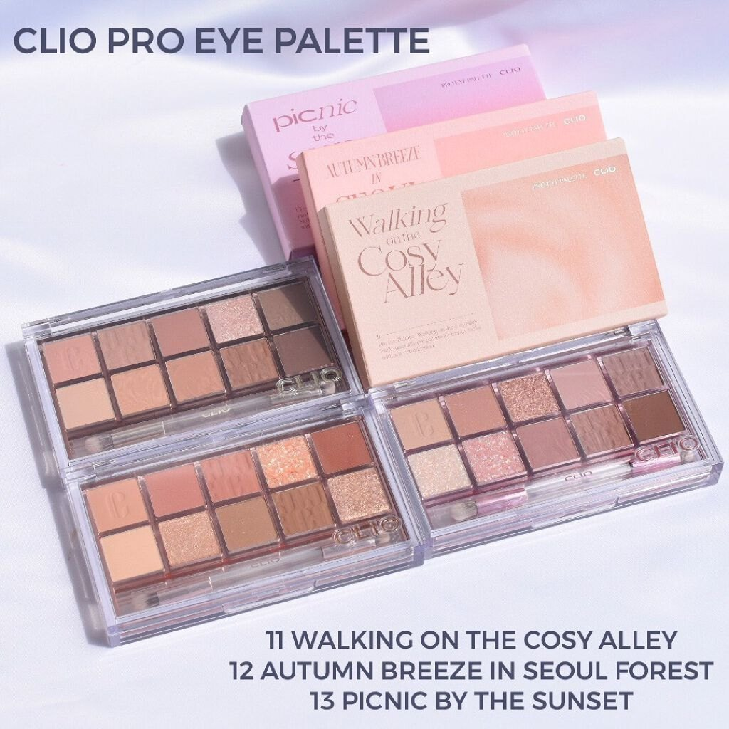 Bảng Phấn mắt New Clio Pro Eye Palette