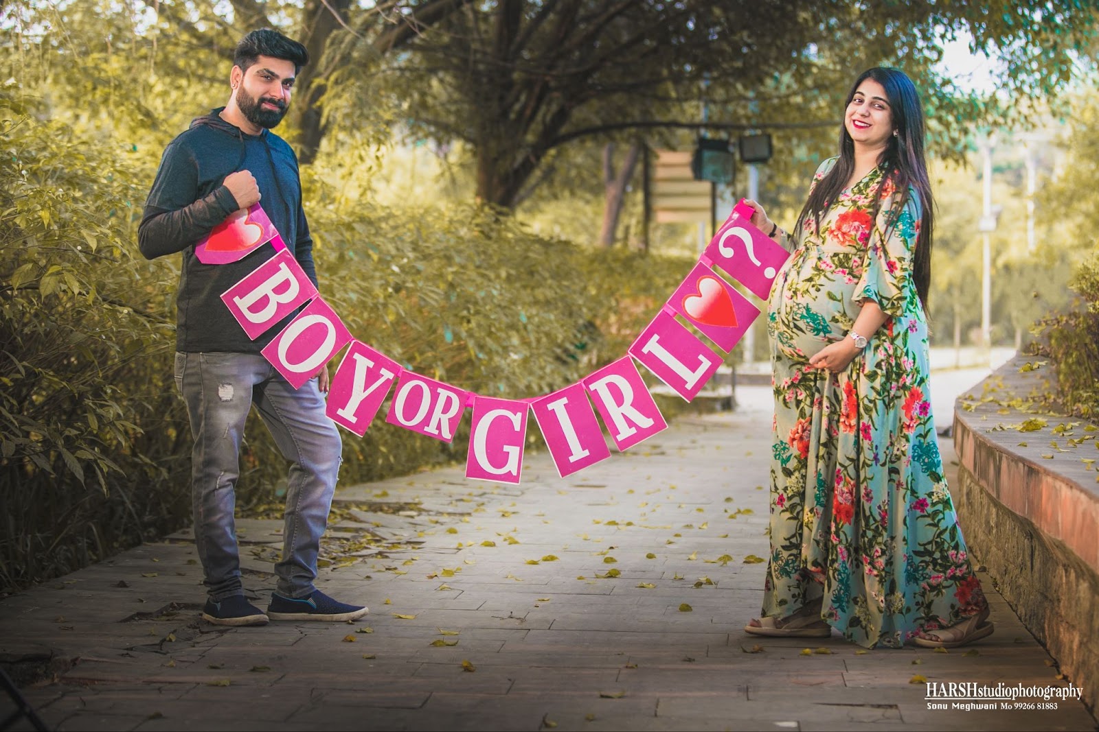 Joyful baby shower photography at Harsh Studio Photography