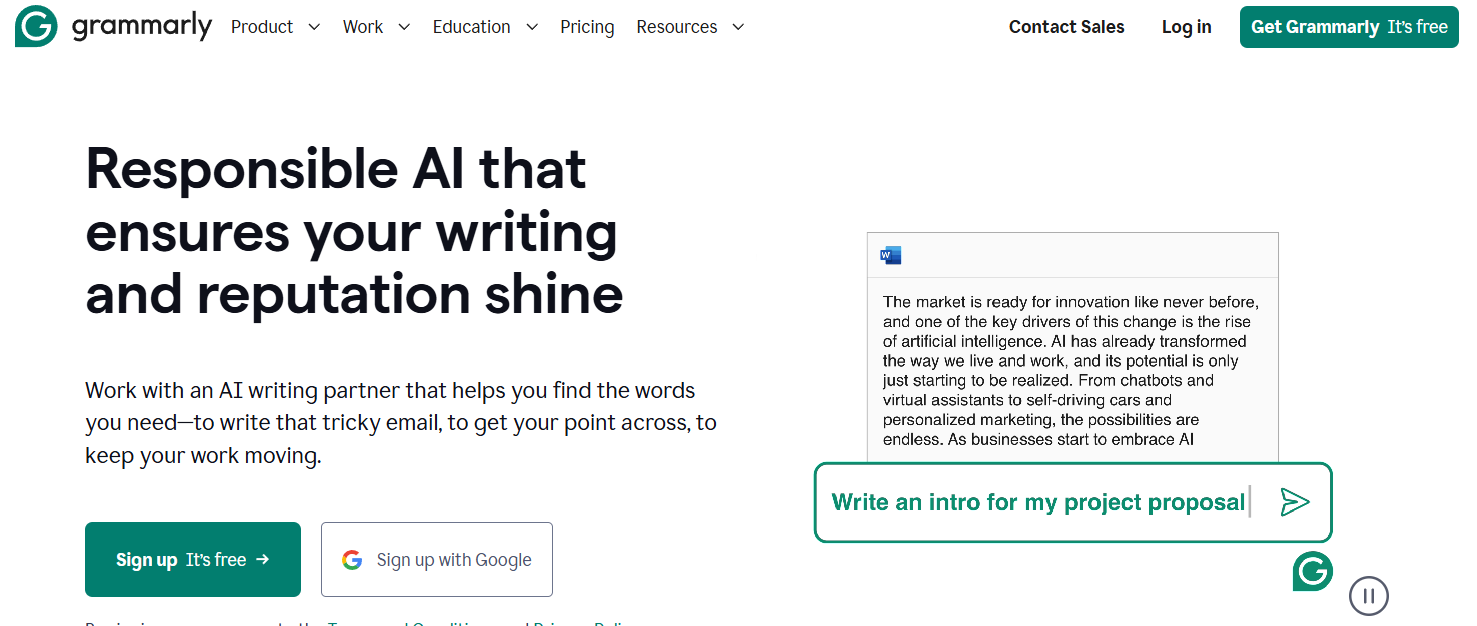 Grammarly: Responsible AI that ensures your writing and reputation shine