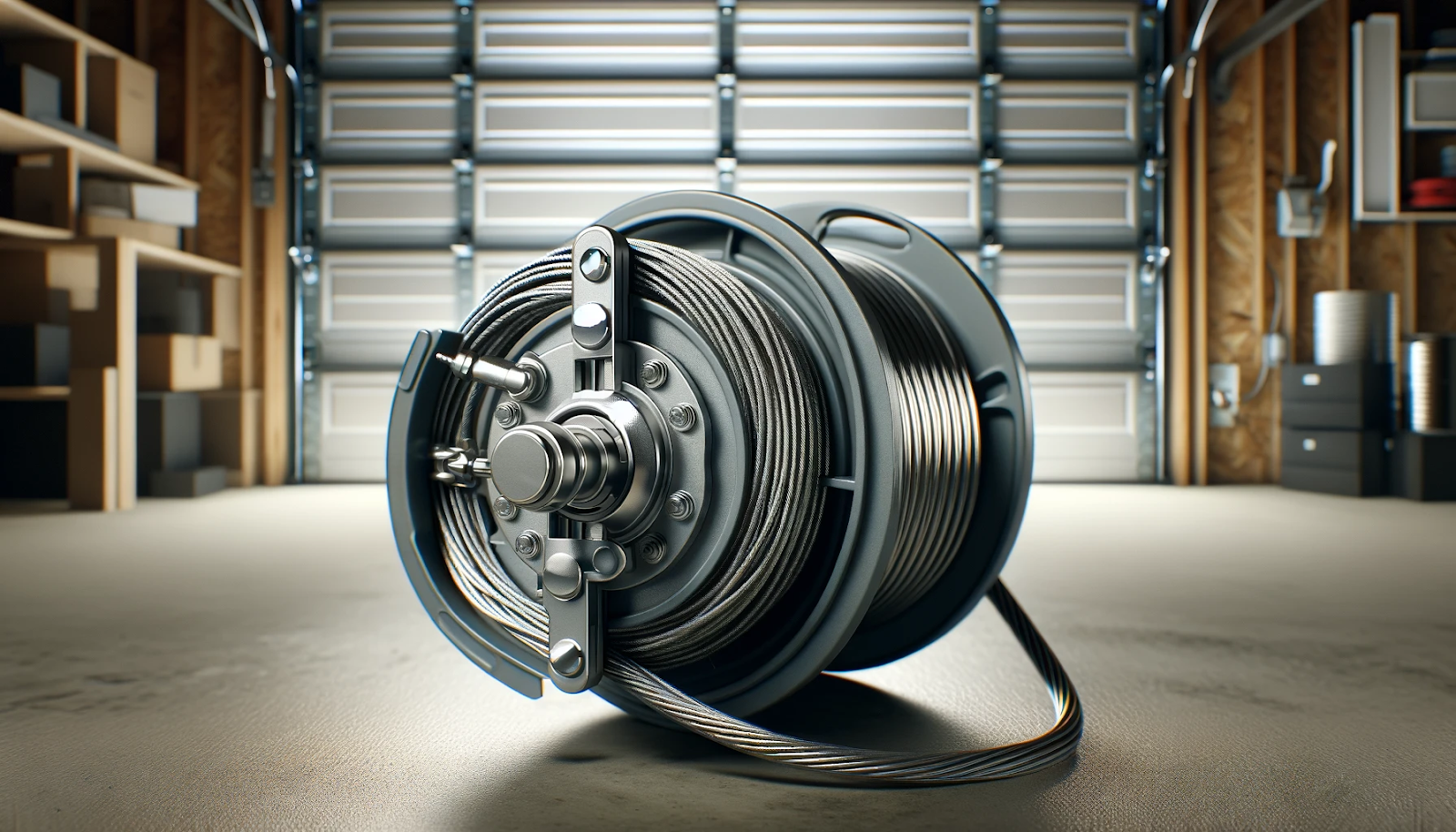 how to replace garage door cable