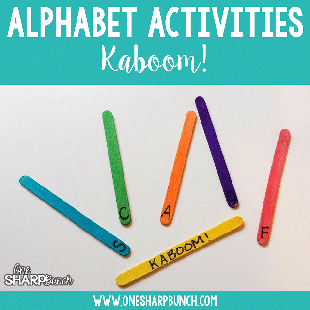 Encourage letter identification, sound recognition and letter fluency with these differentiated alphabet activities, perfect for small group instruction, guided reading groups or literacy centers! Foster early phonics and phonemic awareness skills with the FREE printable resource!