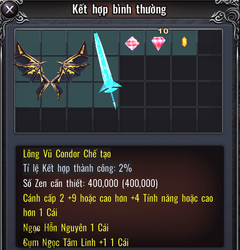 Huyền Thoại Tarkan Mobile: Các Loại Cánh Có Trong Game
