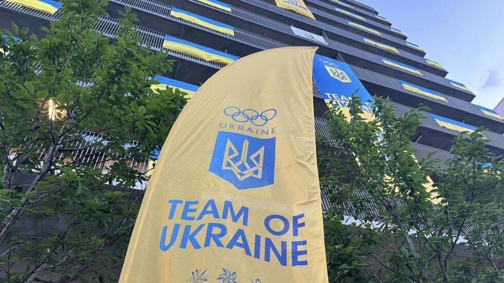 Будинок української збірної у центрі Олімпійського селища в Парижі