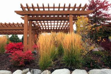 top pergolas for your michigan outdoor living space rustic cedar design landscaping foliage custom built okemos