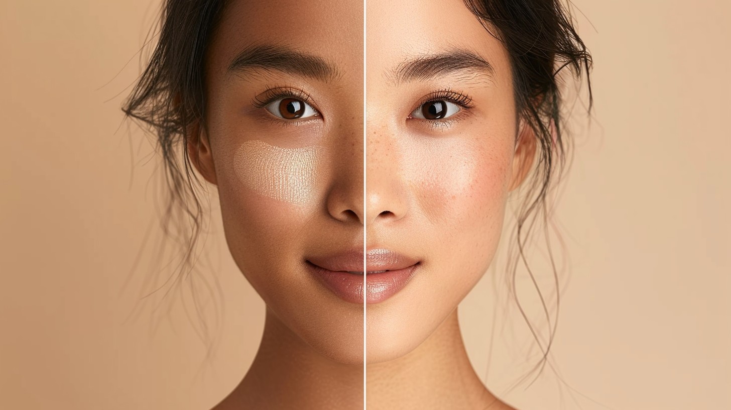 skin lightening, skin brightening, kojic acid, before and after