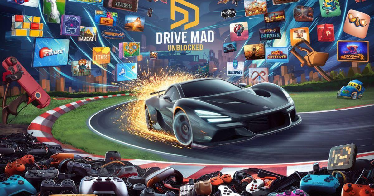 Drive Mad Unblocked - Chrome Online Games