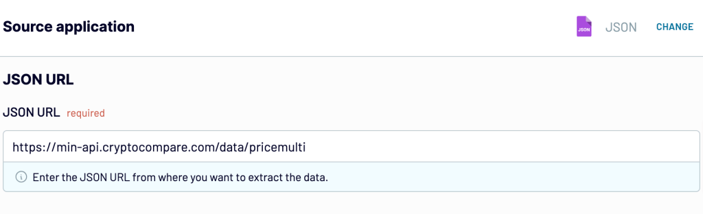 URL JSON