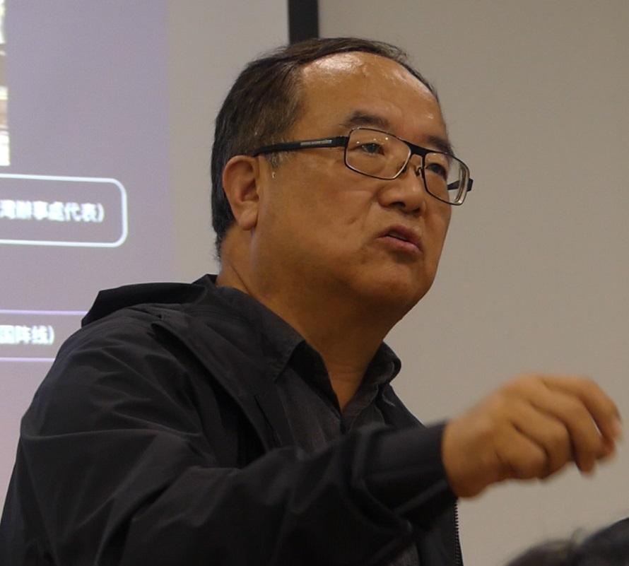 嘉洛主张，藏人应该争取‘民主自决’，取代原来的‘中间道路’。 （记者丘德真摄影）