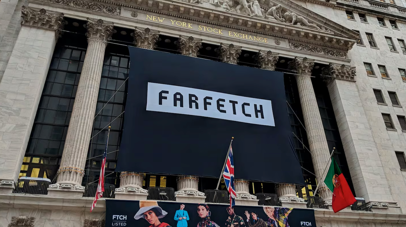 farfetch listing on stock exchange