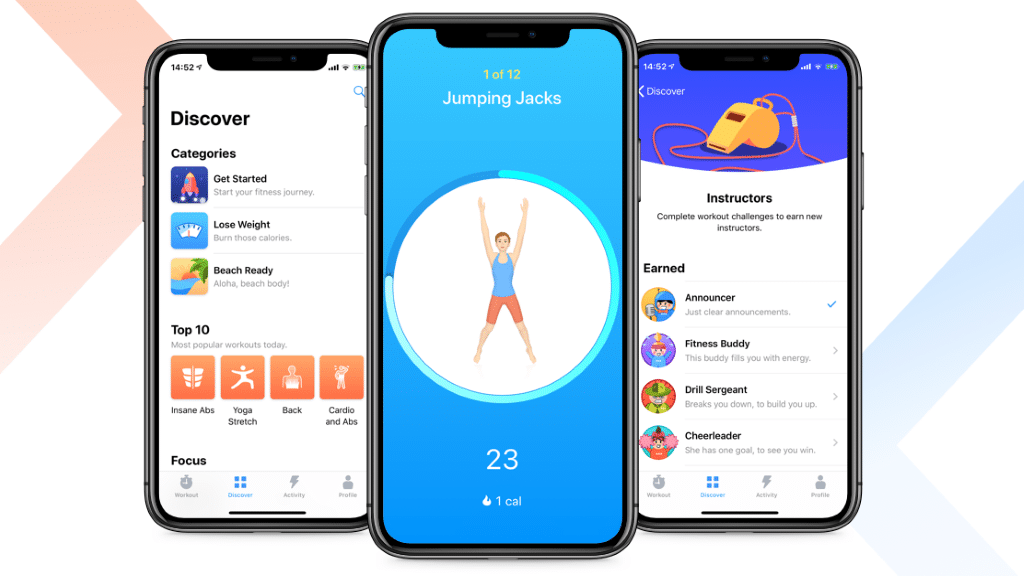 Home workout app