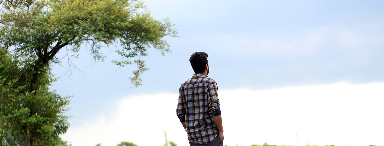 Stylish Alone DP Boy with aesthetic pose