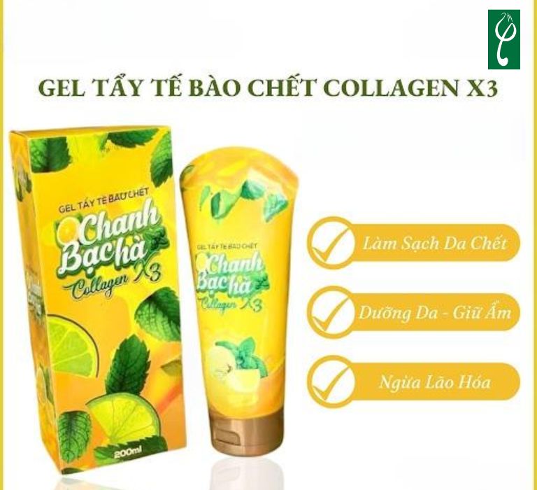 Gel tẩy tế bào chết collagen hỗ trợ chăm sóc da hiệu quả