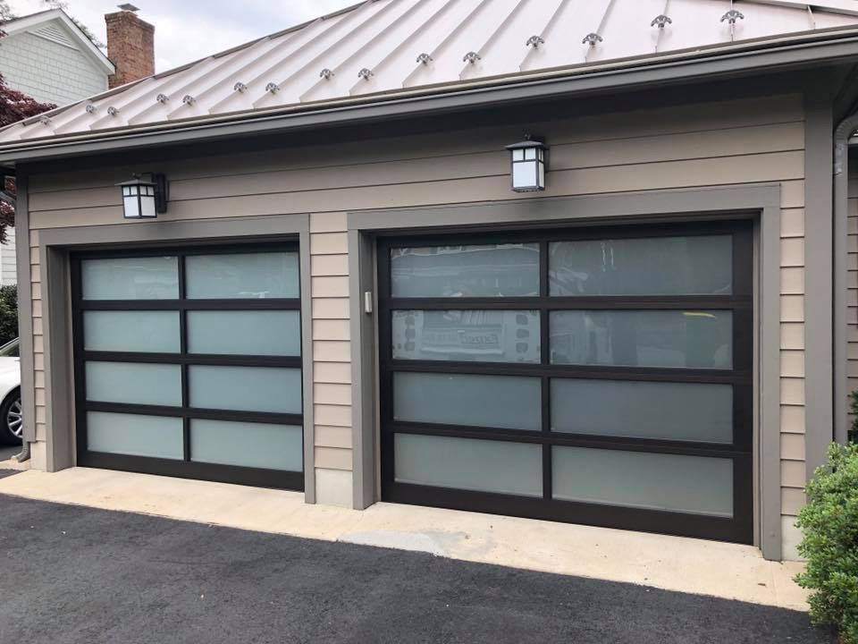 contemporary garage doors