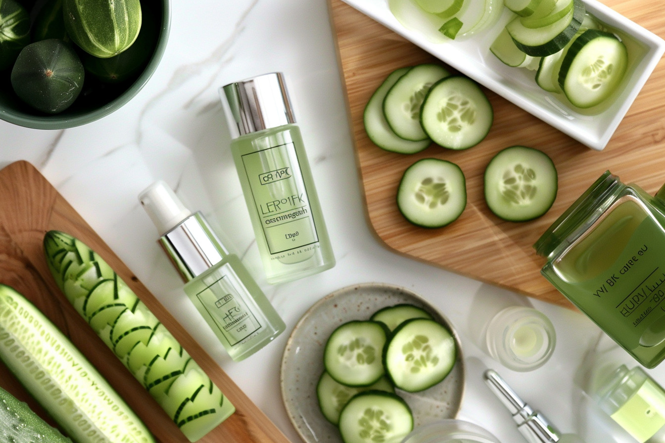 Best cucumber skincare products for oily, dry, sensitive, and combination skin.
