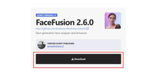 How to Access and Use FaceFusion AI Online Step 4