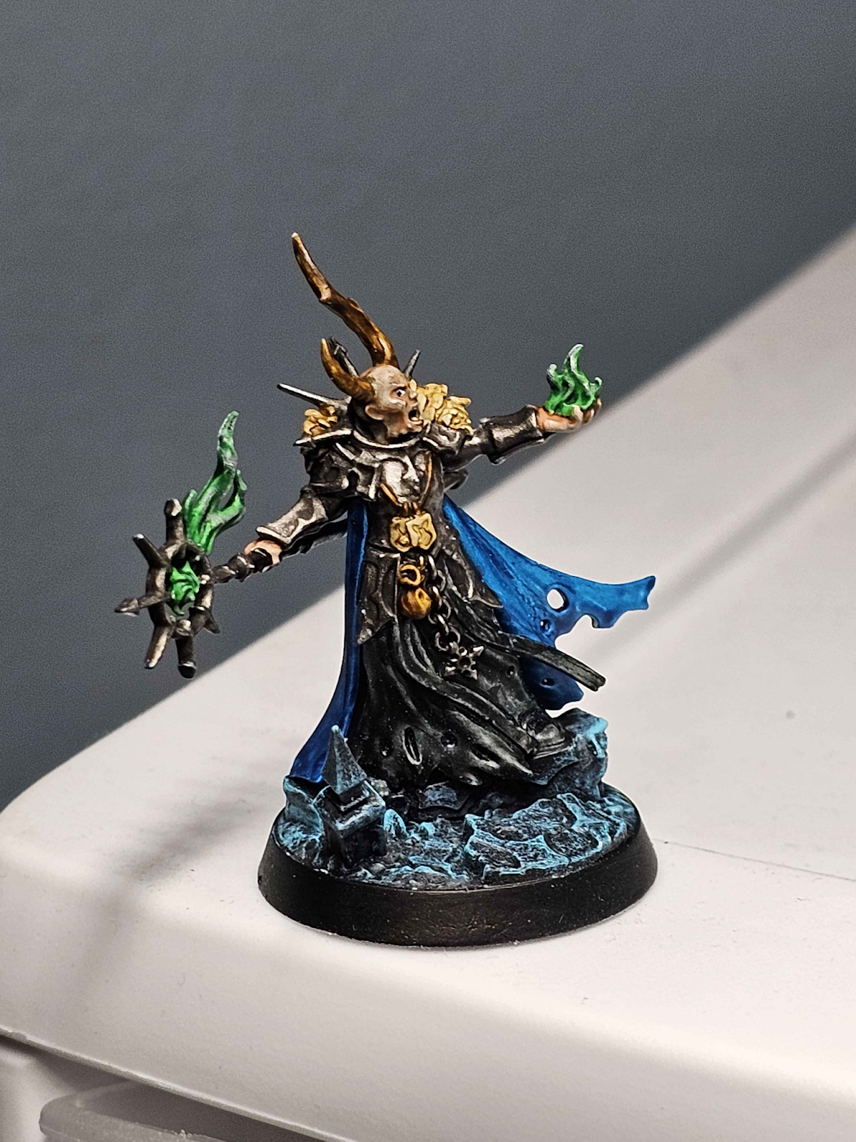 A small figurine of a character  Description automatically generated