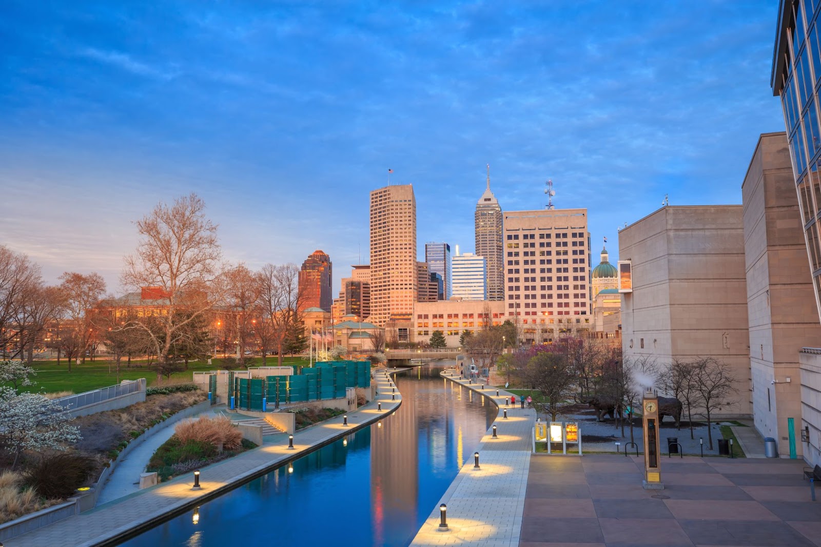 indiana downtown river