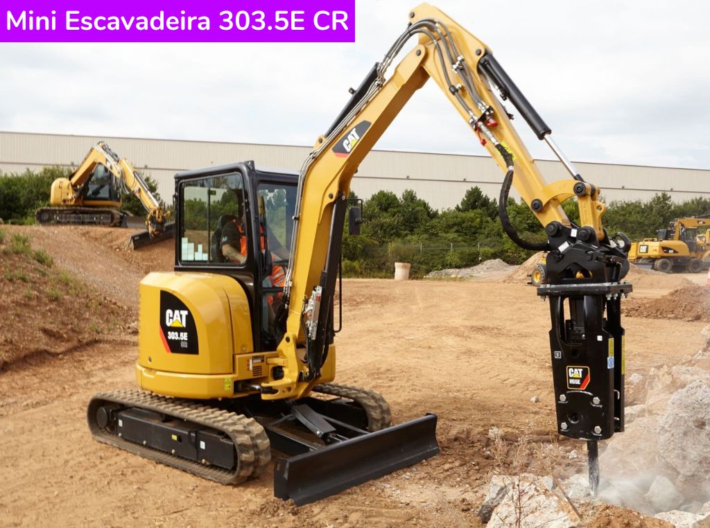 Catálogo Mini Escavadeira 303.5E CR Caterpillar