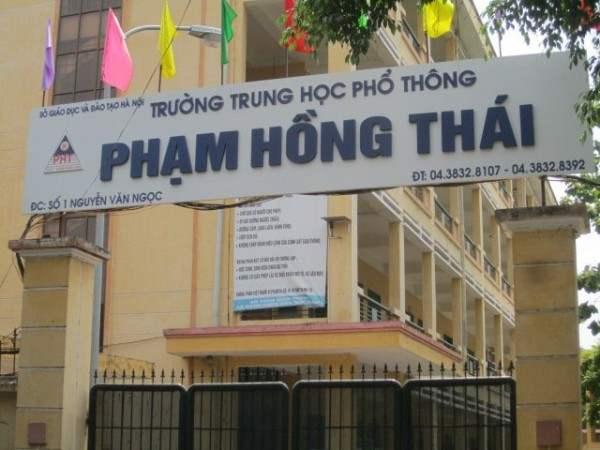 Trường THPT Phạm Hồng Thái, ảnh 1