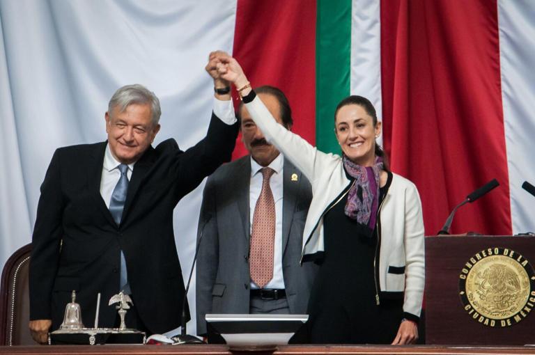 El presidente Andrés Manuel López Obrador afirmó que respeta a la presidenta electa de México, Claudia Sheinbaum.