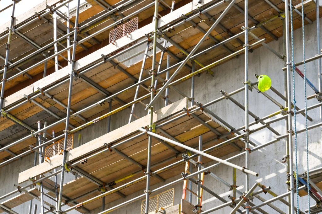 Scaffolding In New York City  